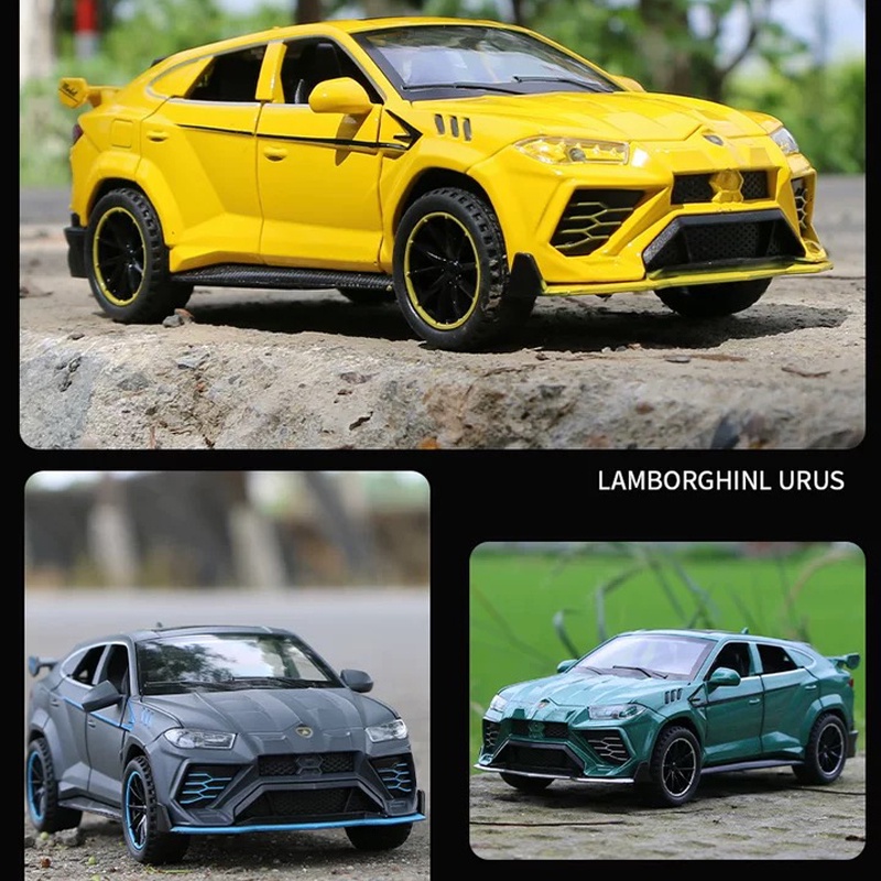 Mô Hình Xe Hơi Lamborghini Urus Bằng Hợp Kim Tỉ Lệ 1: 32 Có Đèn Và Nhạc Độc Đáo Sống Động