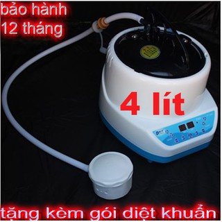 [GIẢM SÔC] Nồi Xông Hơi 4 lít- Bảo hành 12 tháng chính hãng GM