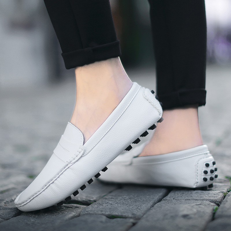 Giày Lười Chất Liệu Da Size Lớn 45 46 47 48 49 50 Cho Nam