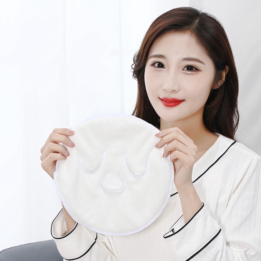[Hàng mới về] Khăn chườm xông hơi ngừa lão hóa cho da mặt độ thấm hút nước tốt tiện dụng