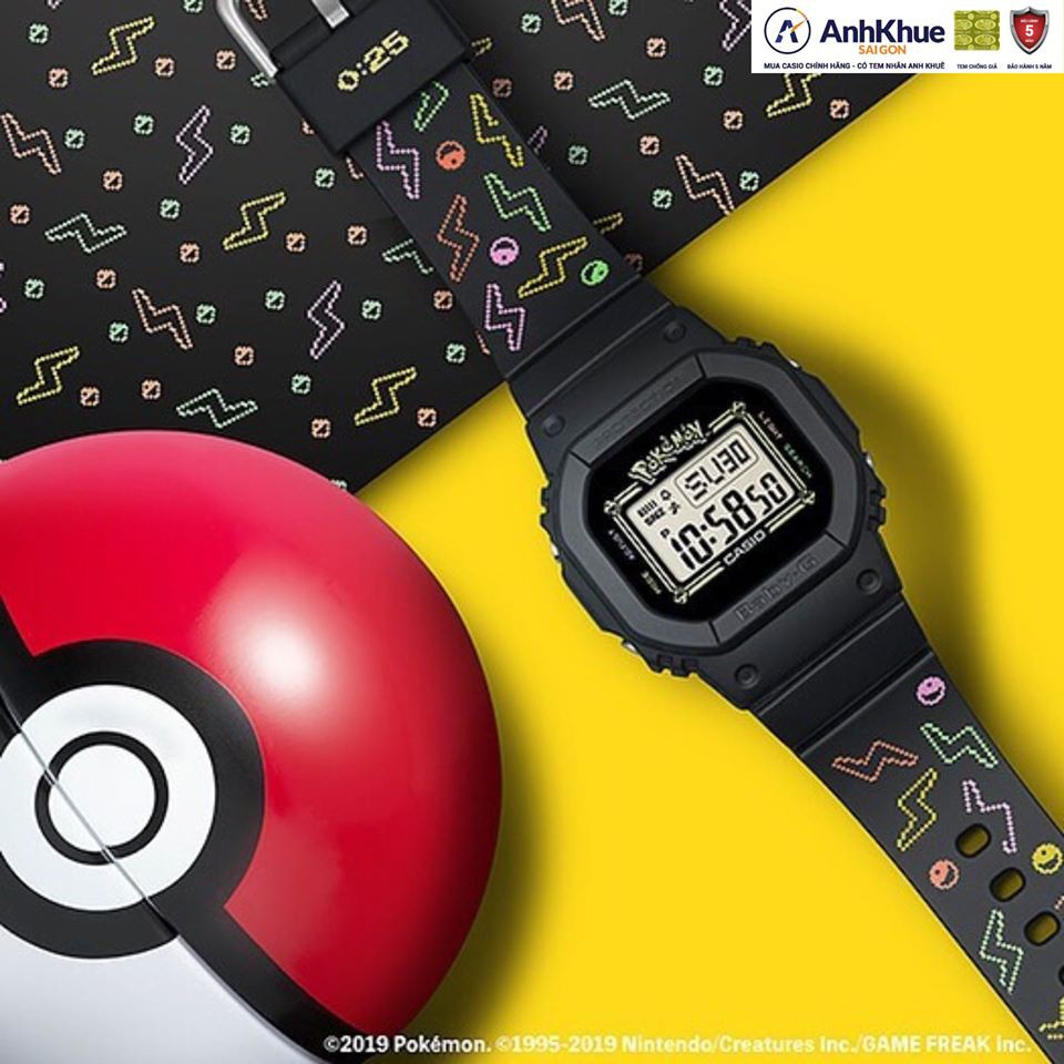 Đồng Hồ Nữ Casio Baby G BGD-560PKC-1DR Chính Hãng - Bản Pokemon New - Bảo Hành QUỐC