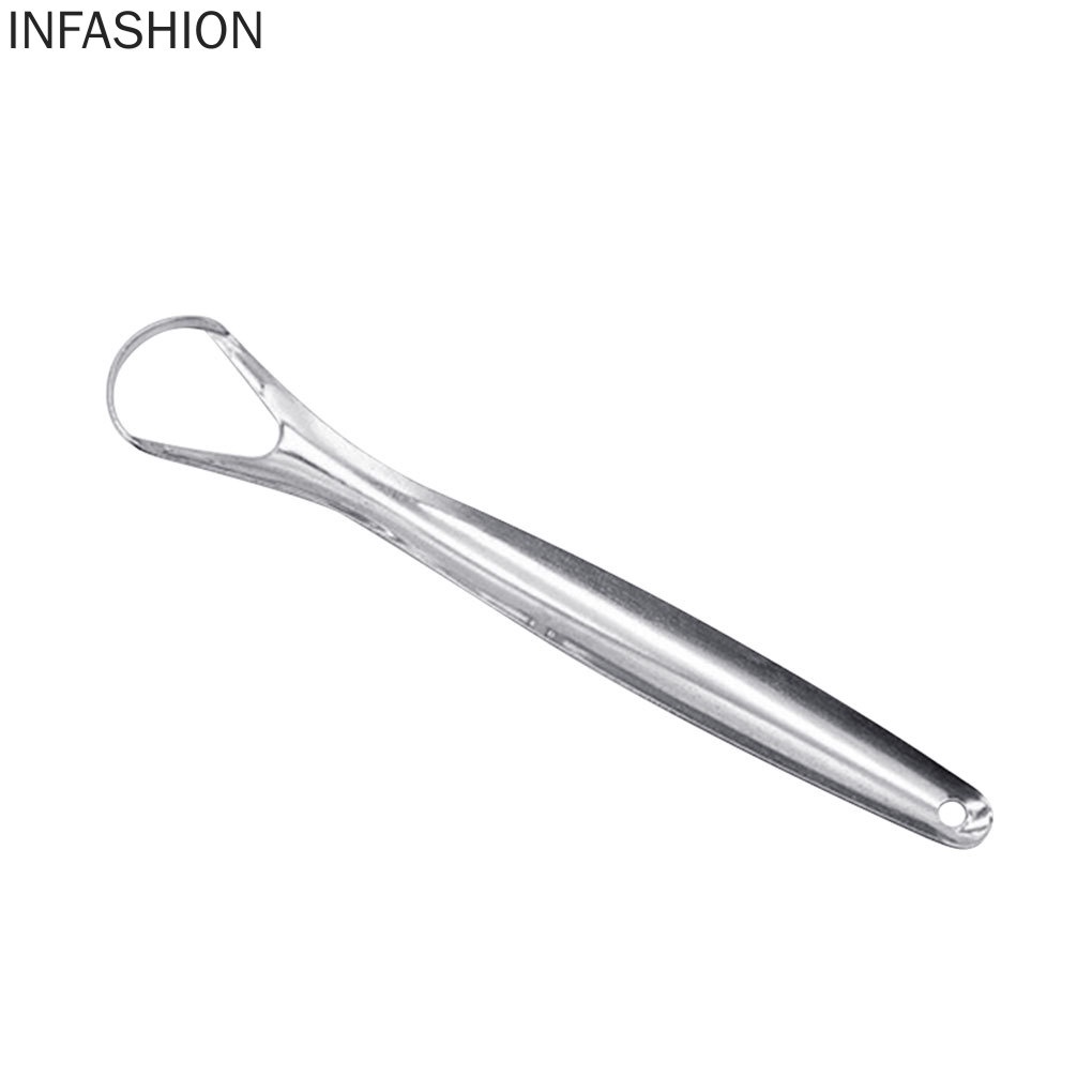 [Hàng mới về] Dụng cụ cạo lưỡi bằng thép không gỉ tiện dụng