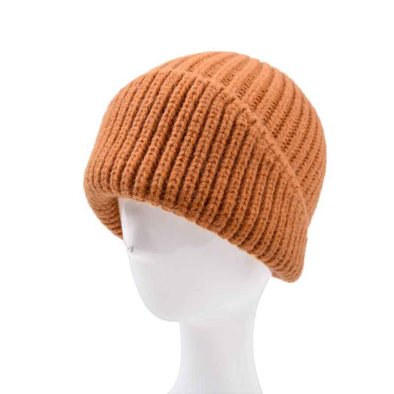 Mũ Len Màu Trơn Phong Cách Hiphop Thời Trang Thu Đông