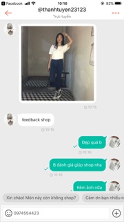 Áo phông cổ tròn 100% hình thật