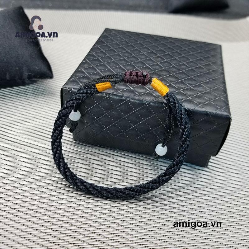 ✨✨Vòng Đeo Tay Bện Dây Màu Đỏ May Mắn Cho Nam Nữ