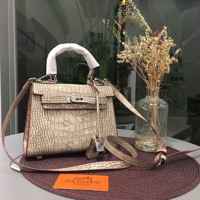 Túi Her.merr vân da