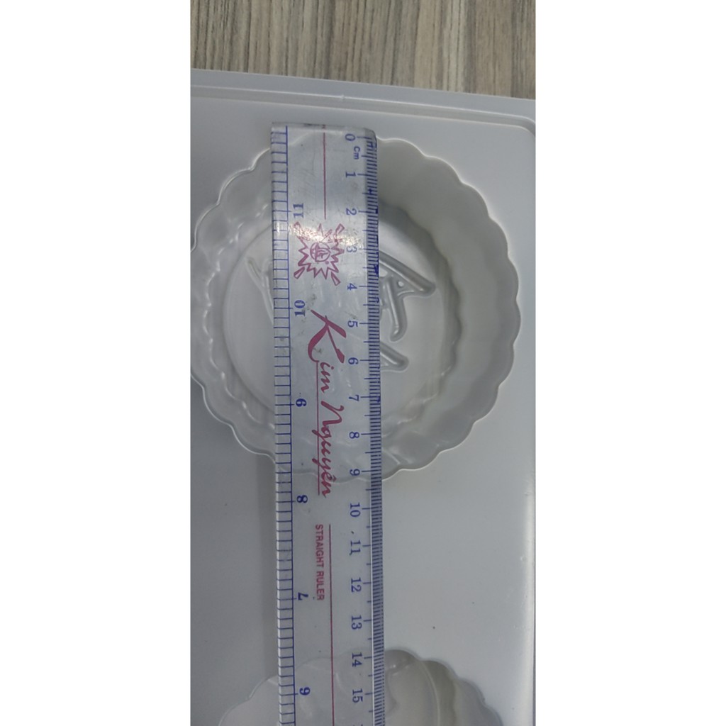 VỈ 4 KHUÔN ĐỔ RAU CÂU, LÀM BÁNH TRUNG THU HÌNH Đ0ÀN VIÊN SUM VẦY  150-200 GRAM