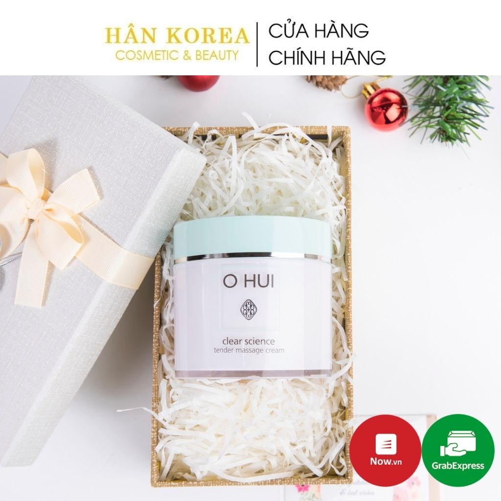 Kem massage giúp da trắng mịn, se khít lỗ chân lông OHUI TENDER 230ml HÂN KOREA