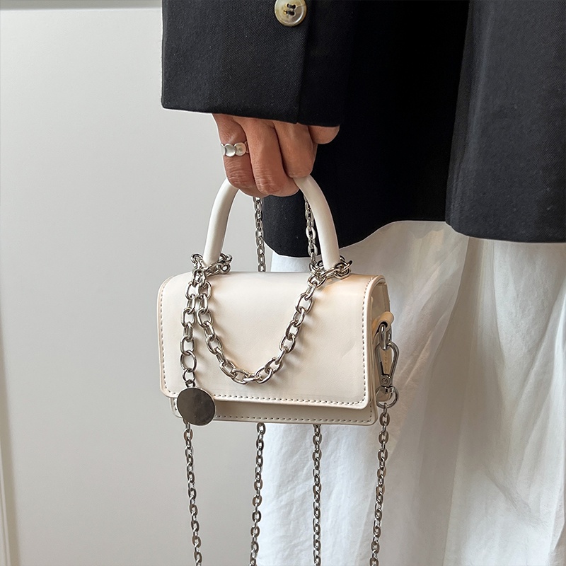 IELGY Túi Đeo Vai Có Dây Đeo Mắc Xích Nhiều Màu Tùy Chọn Thời Trang Cho Nữ