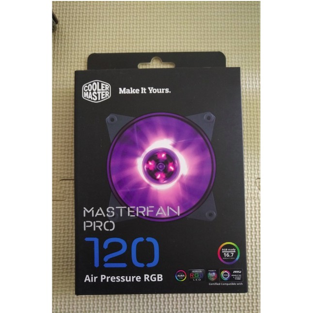 Fan Cooler Master MasterFan Pro 120 Air Pressure RGB