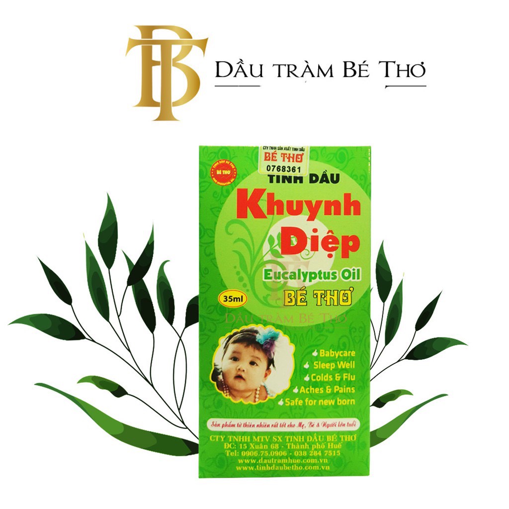 Dầu Khuynh diệp Bé thơ - chống cảm lạnh-đau đầu-đau bụng