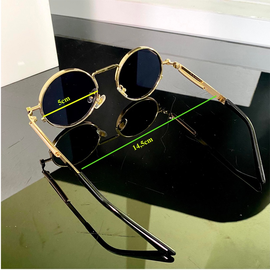 Kính Mắt Nam Nữ Đẹp 🔴FREESHIP🔴 - Mắt Kính Tròn Nam Nữ Cao Cấp