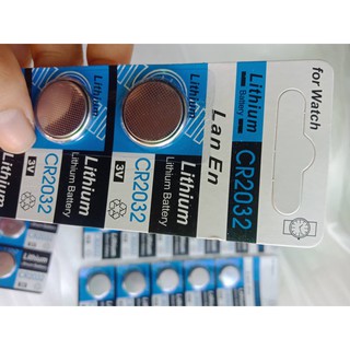 VỈ 5 PIN CMOS CR 2032 GẮN MAIN MÁY TÍNH, MÁY ĐO DƯỜNG HUYẾT, MÁY CHƠI GAME....