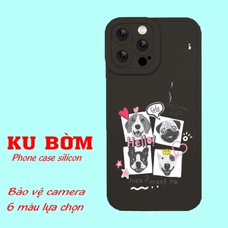 Ốp ĐT cún con những chú chó cho Iphone 6 7 8 Plus 11 12 13 mini Pro Max X Xr  HA-22FAS1145