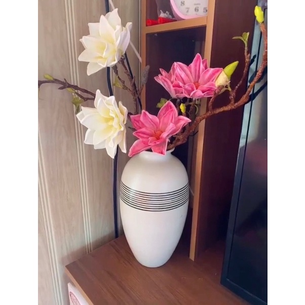 Không cầu kỳ tô vẽ,đơn giản mà lại rất sang- Bình gốm lọ 🌺 men mát, Gốm sứ Bát Tràng-tiệm gốm Ngọc Trân