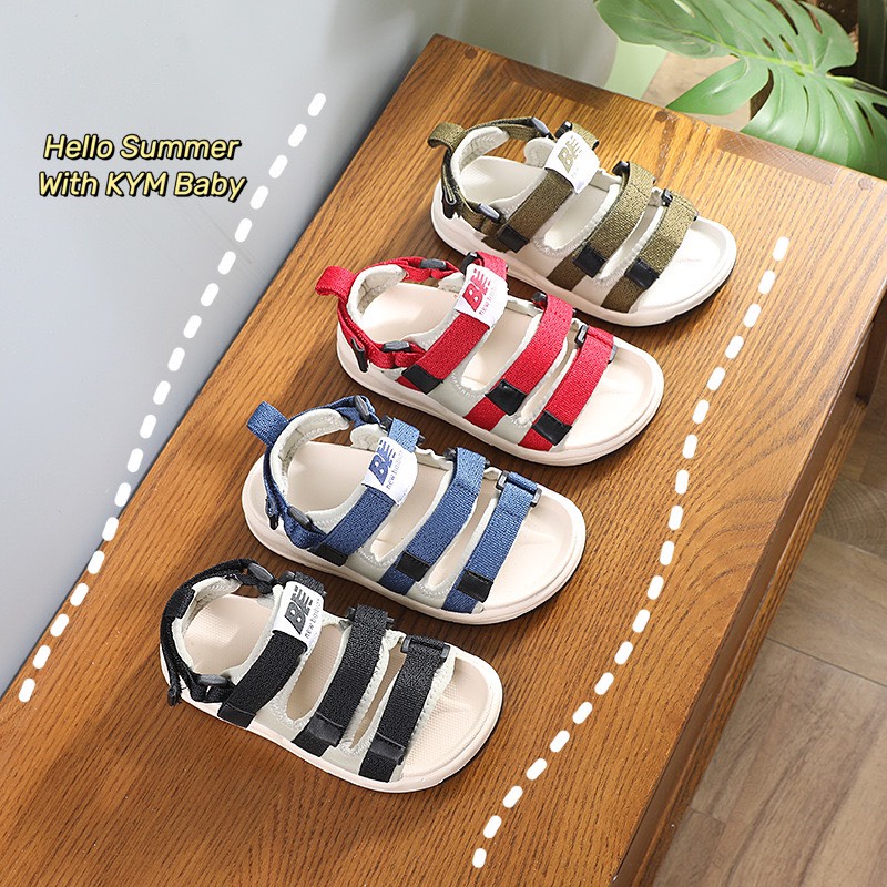 [31 - 37] Giày sandal 2 quai trơn cho bé G762 (Size nhỏ mục khác)