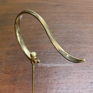 Bộ Móc Nẹp Trơn Đồng Bạch Khuyên & Đất