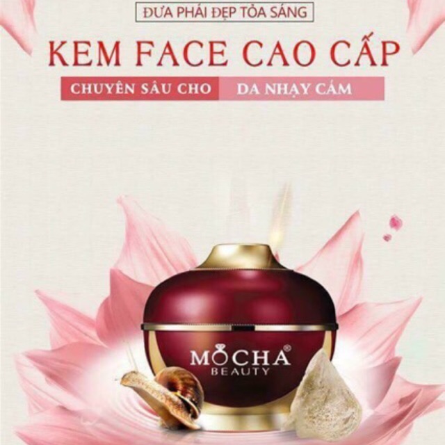 Kem Face dành cho da nhạy cảm mocha