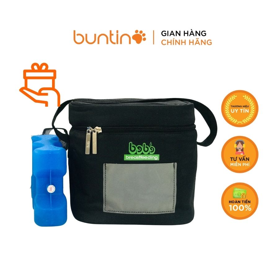 Bộ Túi Giữ Nhiệt Bình Sữa Đá Khô Be Bé 600ML và 1000ML - BUNTINO BE_BGN