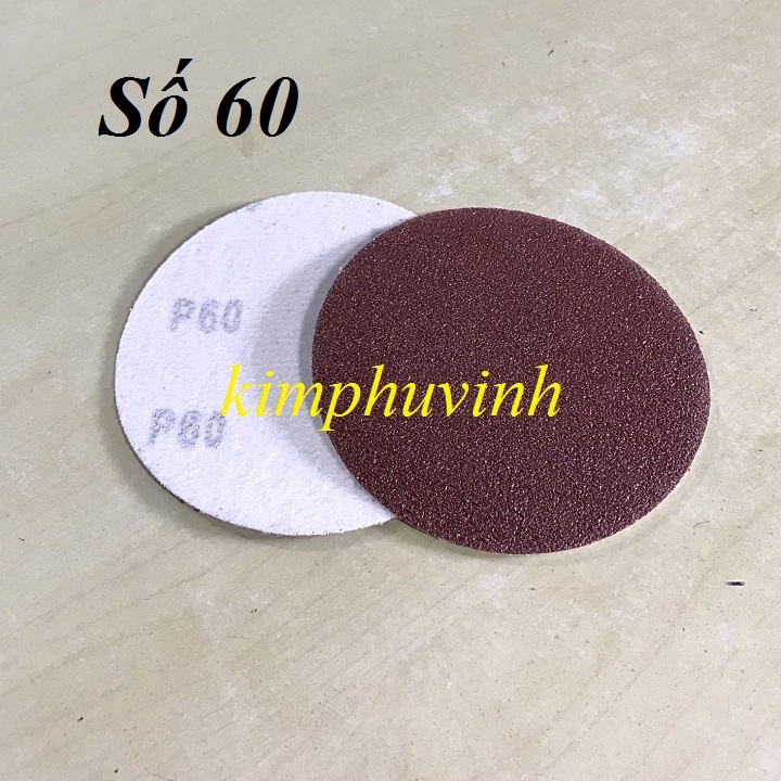 10 TỜ - GIẤY NHÁM DÁN 100MM - GIẤY NHÁM TRÒN - ĐẾ CHÀ NHÁM