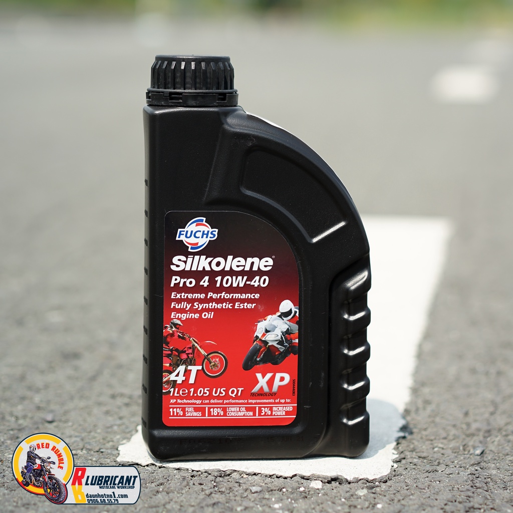 Nhớt Fuchs Silkolene Pro 4 10W40 XP 1L