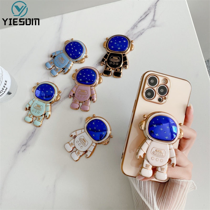 Giá Đỡ Điện Thoại Hình Phi Hành Gia Hoạt Hình Sang Trọng Có Thể Gấp Gọn Tiện Lợi