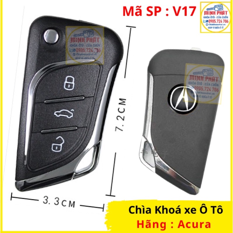 Làm khóa remote xe Acura MDX