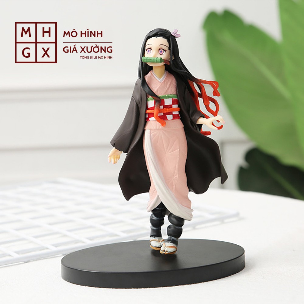 Mô hình Kimetsu No Yaiba figure Demon Slayer Kamado Nezuko cao 15 cm- figure thanh gươm diệt quỷ