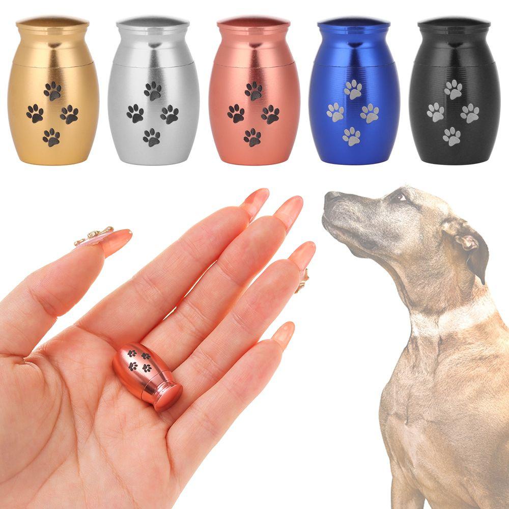 Layor1 Tưởng Niệm Mini Bằng Hợp Kim Nhôm In Hình Dấu Chân Chó