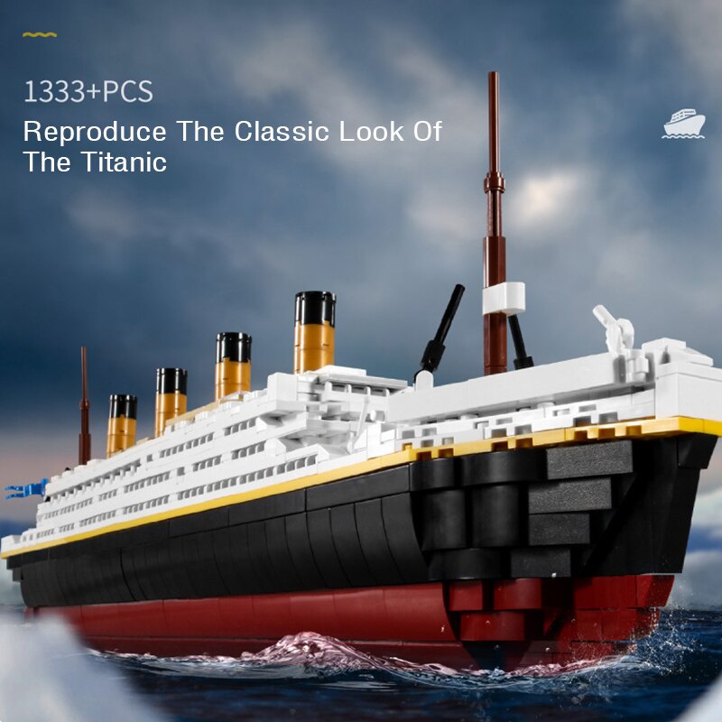 Đồ chơi Lắp ráp Mô hình Tàu TITANIC SY0400