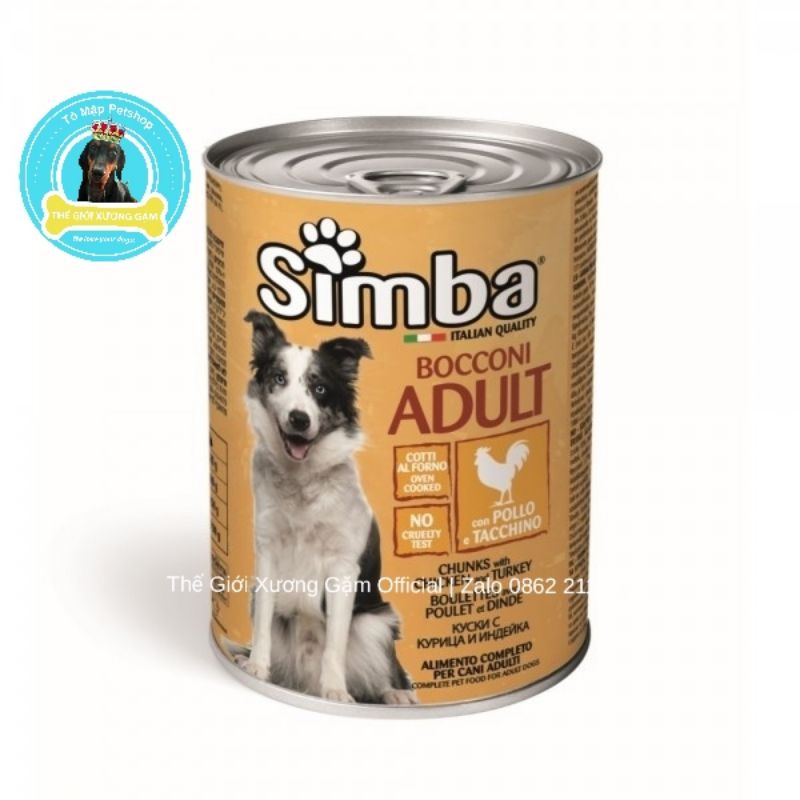 [415GR] PATE SIMBA CỦA HÃNG MONGE Ý