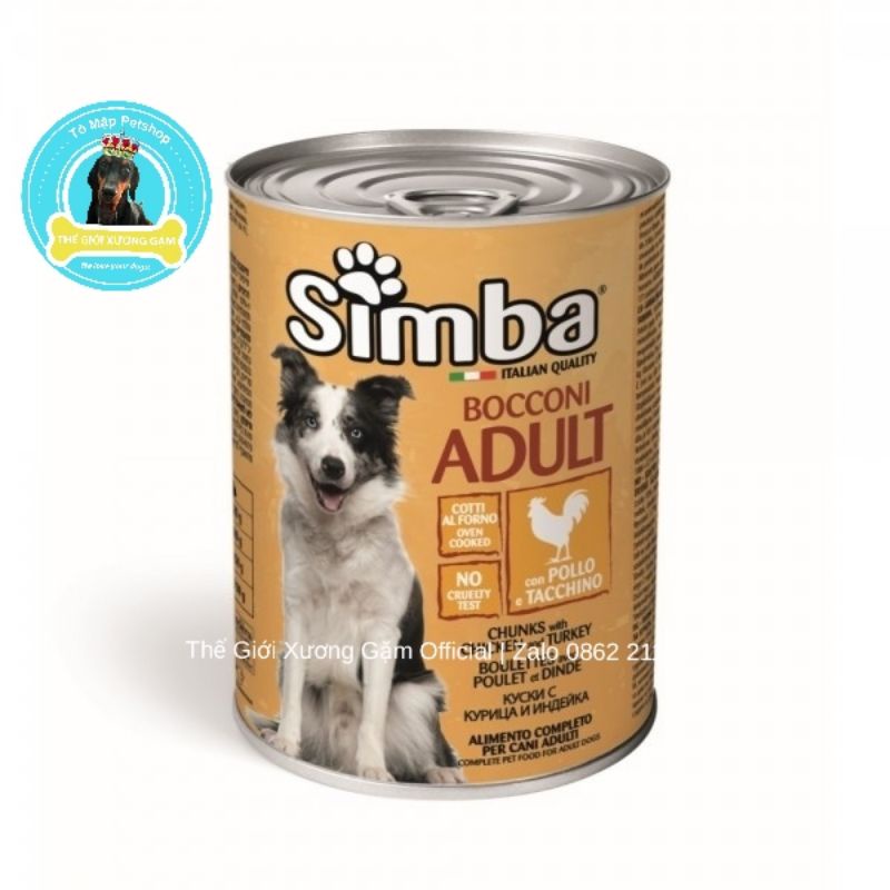 [Mã PET50K giảm Giảm 10% - Tối đa 50K đơn từ 250K] [415GR] PATE SIMBA CỦA HÃNG MONGE Ý