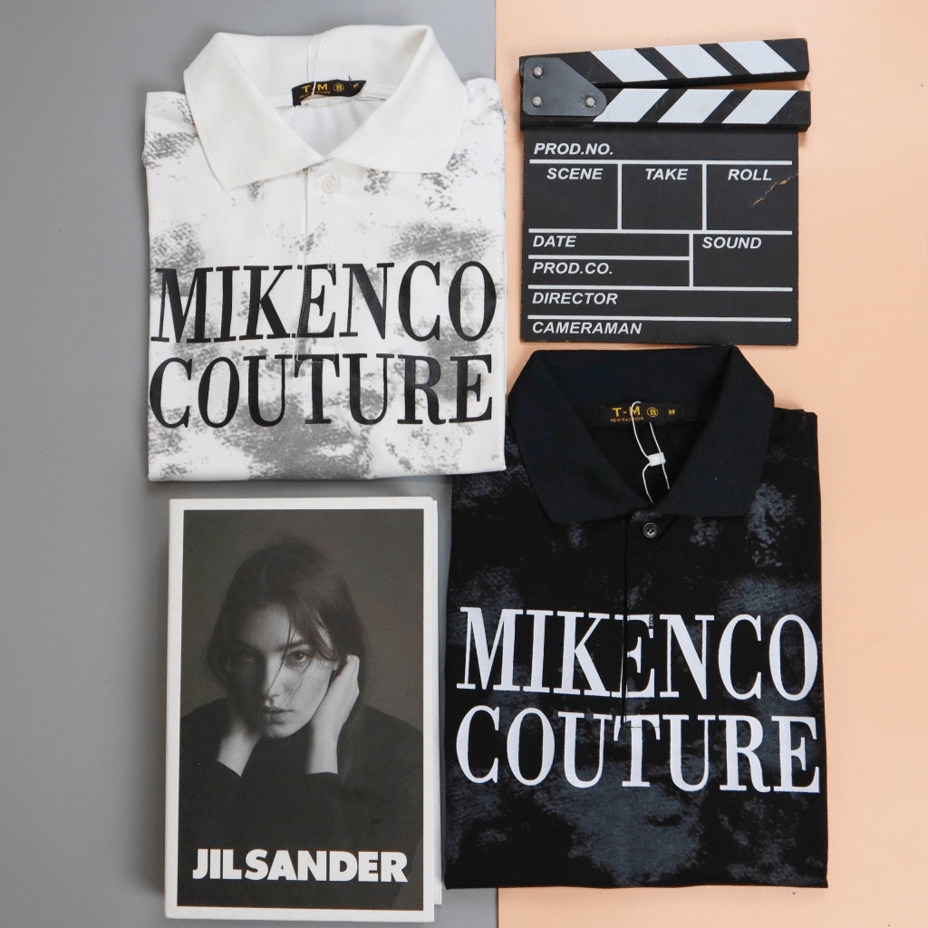 Áo Thun Nam Cổ Trụ In Logo Cá Tính Chất Cotton Mềm Mát Hút Mồ Hôi Tốt Mặc Đẹp [NEW UNISEX]