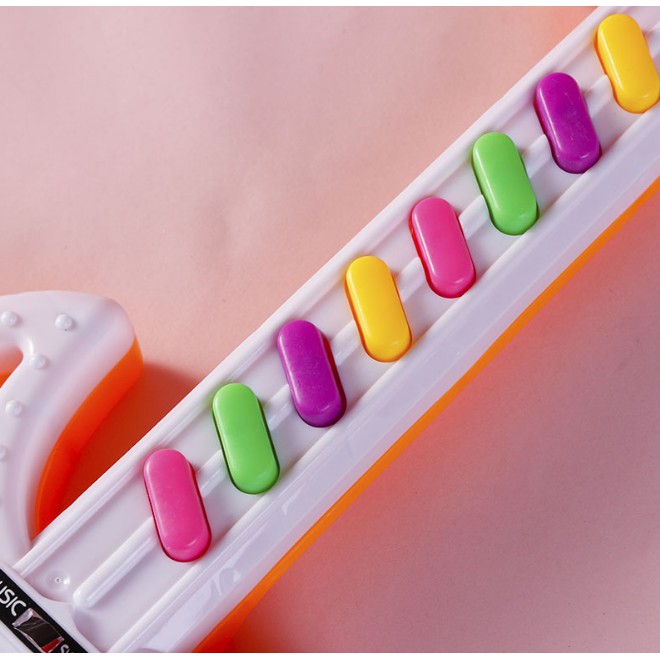 Đồ Chơi Giáo Dục Âm Nhạc, Đồ Chơi Đàn Ghita Phát Nhạc Cho Bé 02025