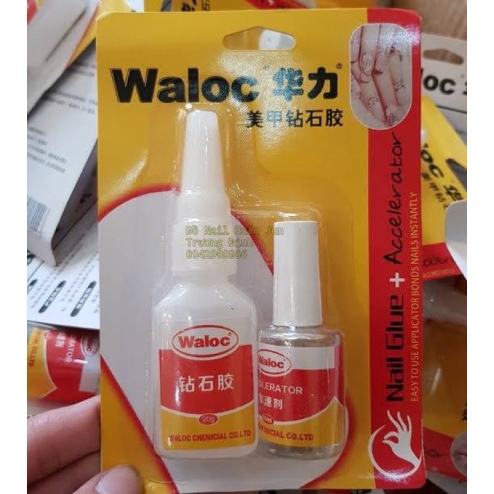 Keo bê tông Waloc gắn móng đính đá siêu bền