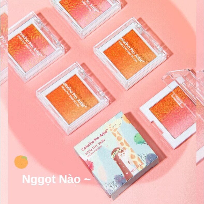 Phấn má hồng dạng cánh hoa, phấn má hồng đỏ đào với bột hạt lấp lánh mịn | BigBuy360 - bigbuy360.vn