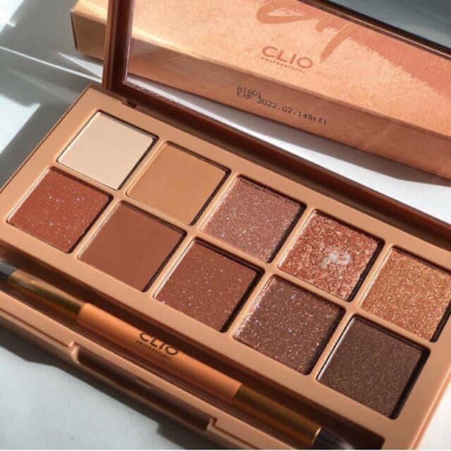 Bảng phấn mắt Clio Pro Eye Palette 02 Brown choux