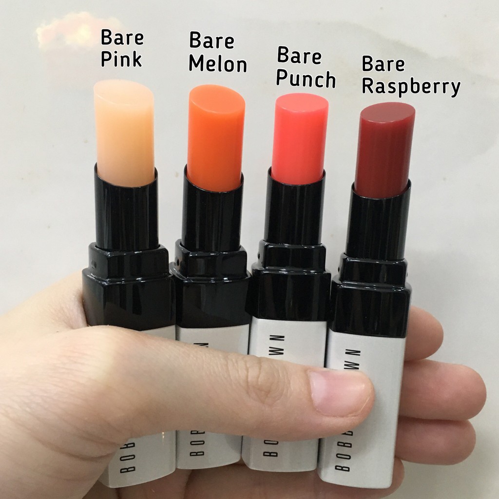 ✅Hàng Showroom_Son Dưỡng Bobbi Brown 2,3g Son Dưỡng Có Màu #Bare_Pink #Bare_Punch #Bare_Melon  #Bare_Raspberry