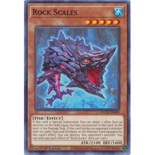 Thẻ Bài YuGiOh Rock Scales - BACH-EN083 - Common 1st Edition