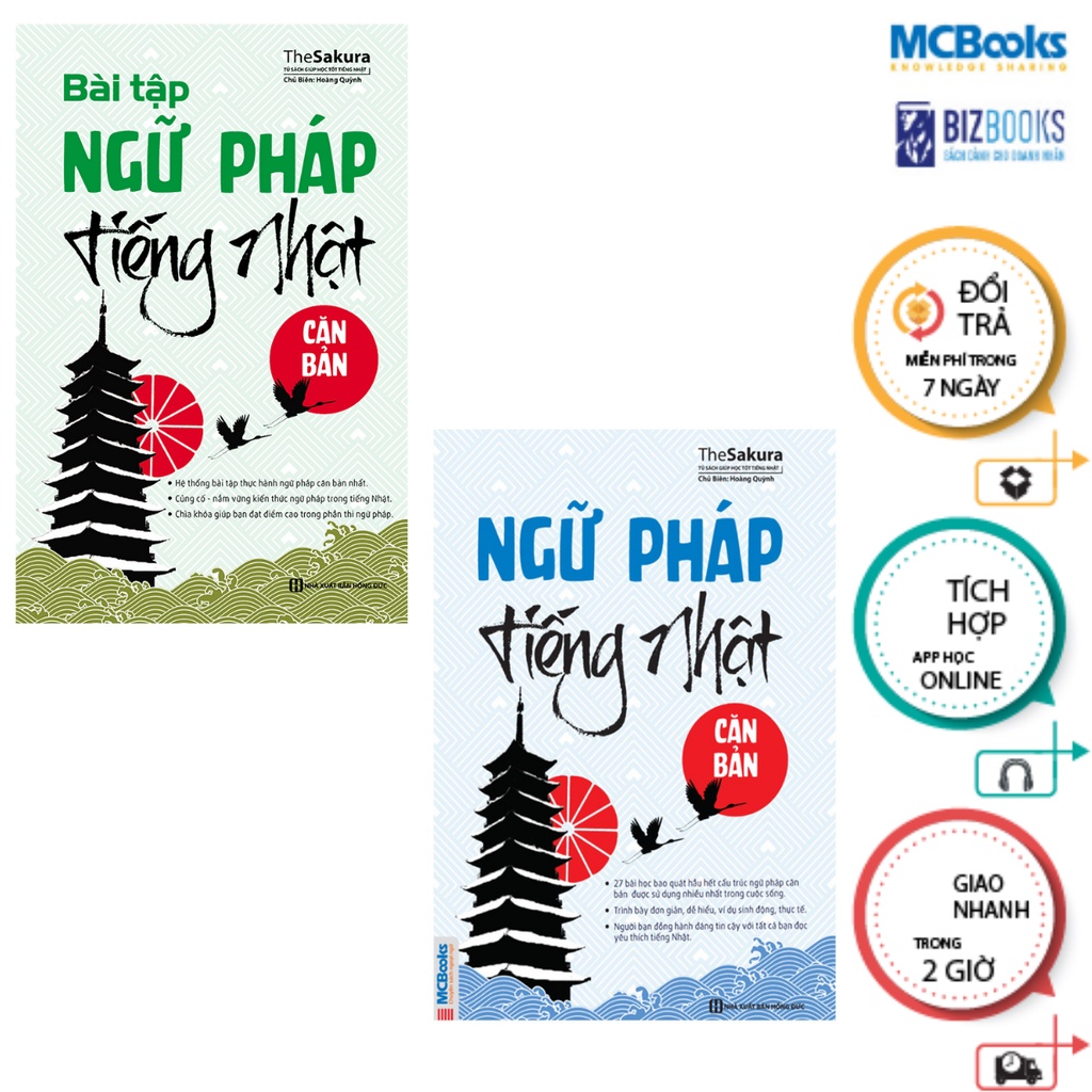 Sách - Combo Ngữ pháp tiếng Nhật căn bản + Bài tập ngữ pháp tiếng Nhật căn bản