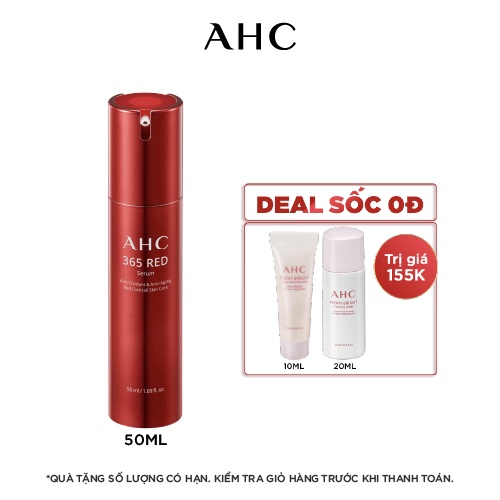 [Mã FMCGMALL -8% đơn 250K] Tinh Chất Chống Lão Hoá AHC 365 Red Serum 50ml