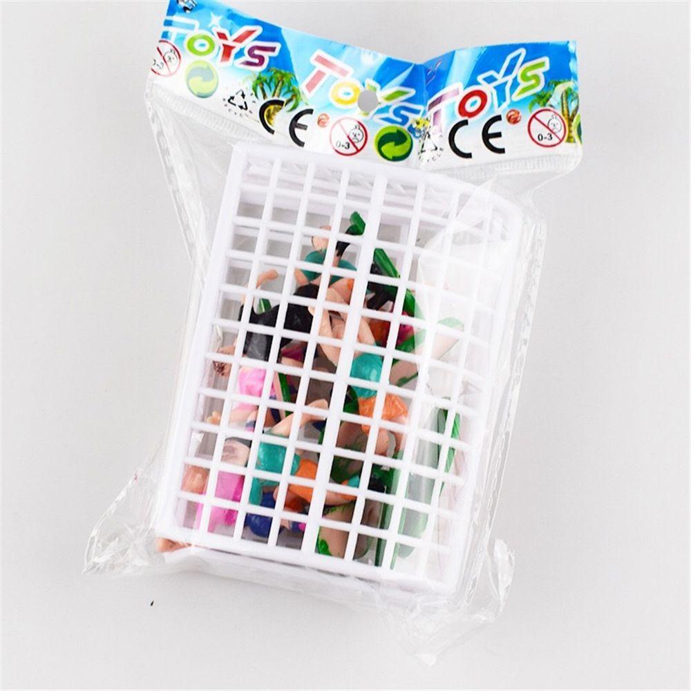JANE Bộ 9 Topper Trang Trí Bánh Kem Hình Cầu Thủ Bóng Đá Số 9