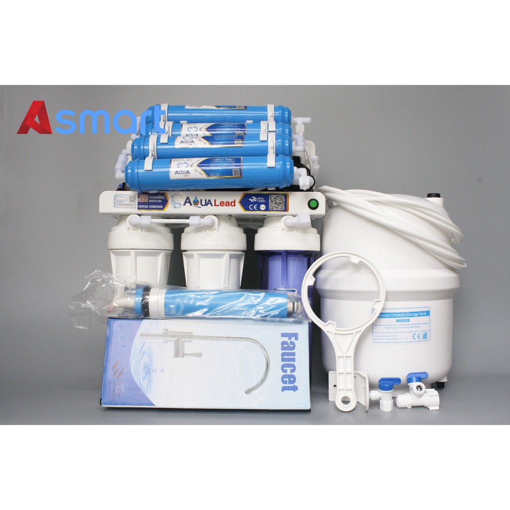 Máy lọc nước RO Aqua lead không tủ 4-8-10-11 cấp chính hãng | BigBuy360 - bigbuy360.vn
