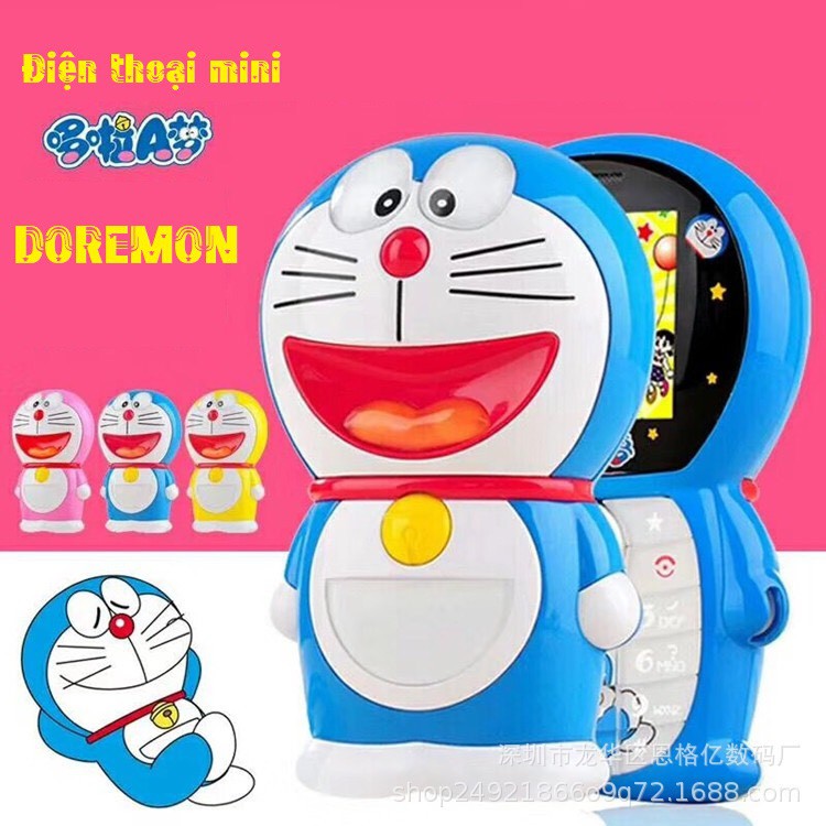 Điện thoại mini hình mèo máy doremon xinh đáng yêu  [ tặng ngay 1 sim 30Gb tốc độ cao cho các bạn yêu công nghệ ] | BigBuy360 - bigbuy360.vn