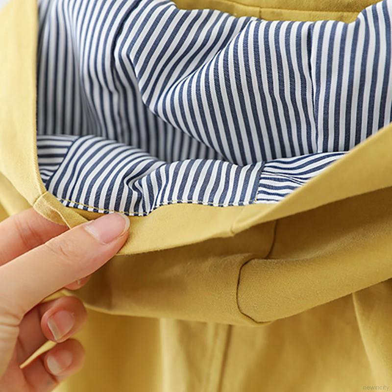 Áo khoác kiểu dáng đơn giản thời trang phong cách Hàn Quốc dành cho bé gái