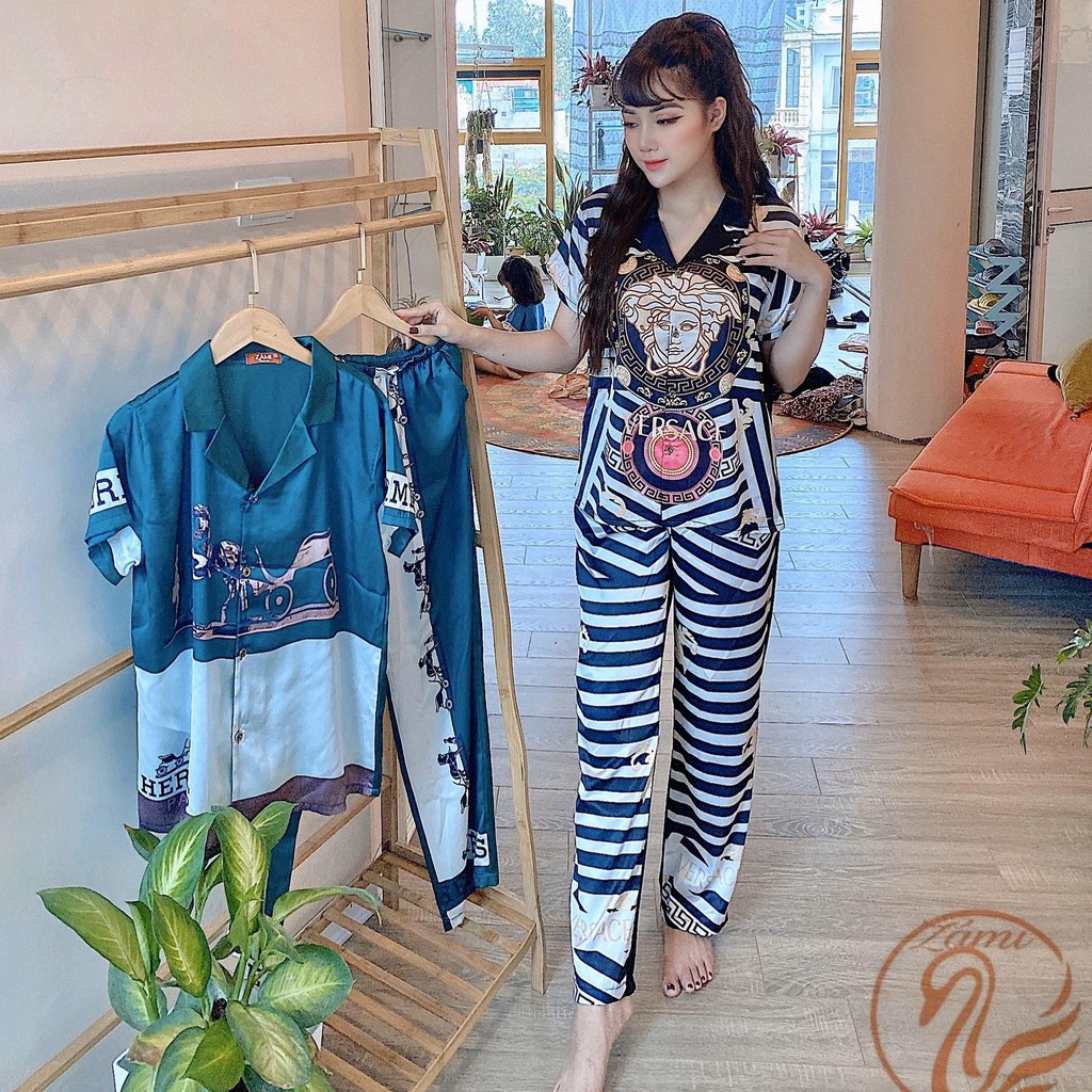 Đồ ngủ pijama thiết kế cộc dài cao cấp