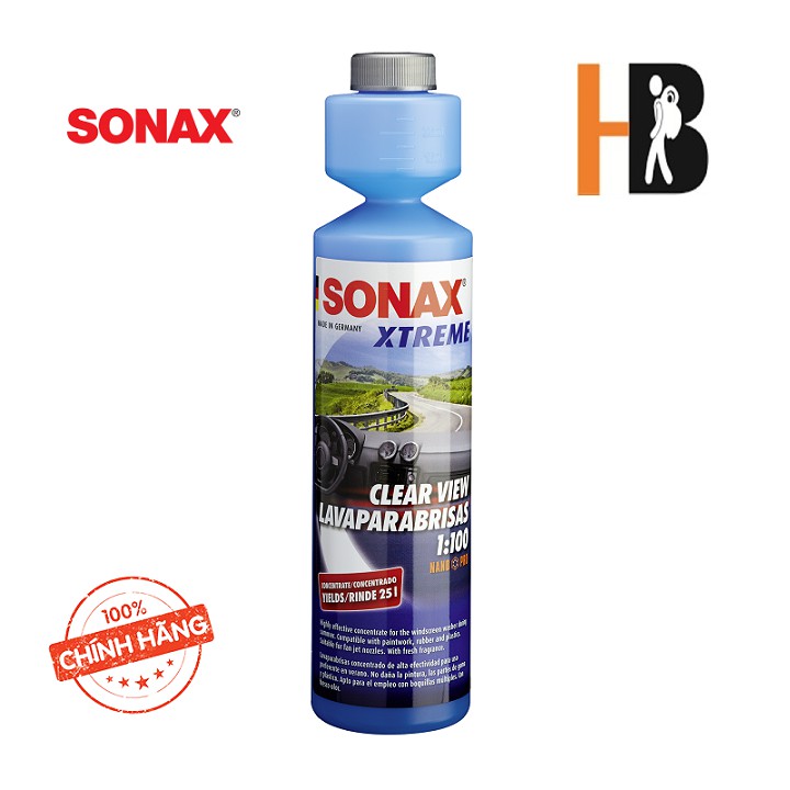 Dung Môi Làm Sạch Kính SONAX 250ml 271141