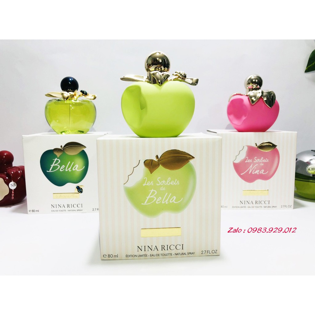 Nước Hoa Nina Ricci Les Sorbets de Bella (mẫu thử) 5ml/10ml | BigBuy360 - bigbuy360.vn
