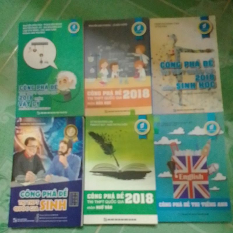 Công phá đề thi THPT Quốc gia Lý Hóa Sinh Văn Anh