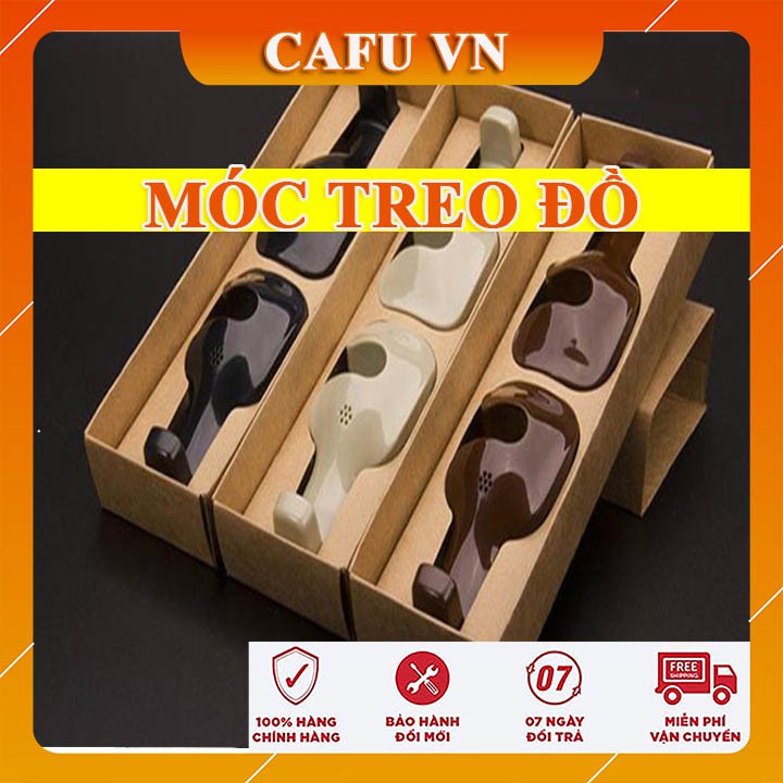 Móc treo đồ ô tô móc treo đồ gài sau ghế chịu nặng tốt - CAFU VN